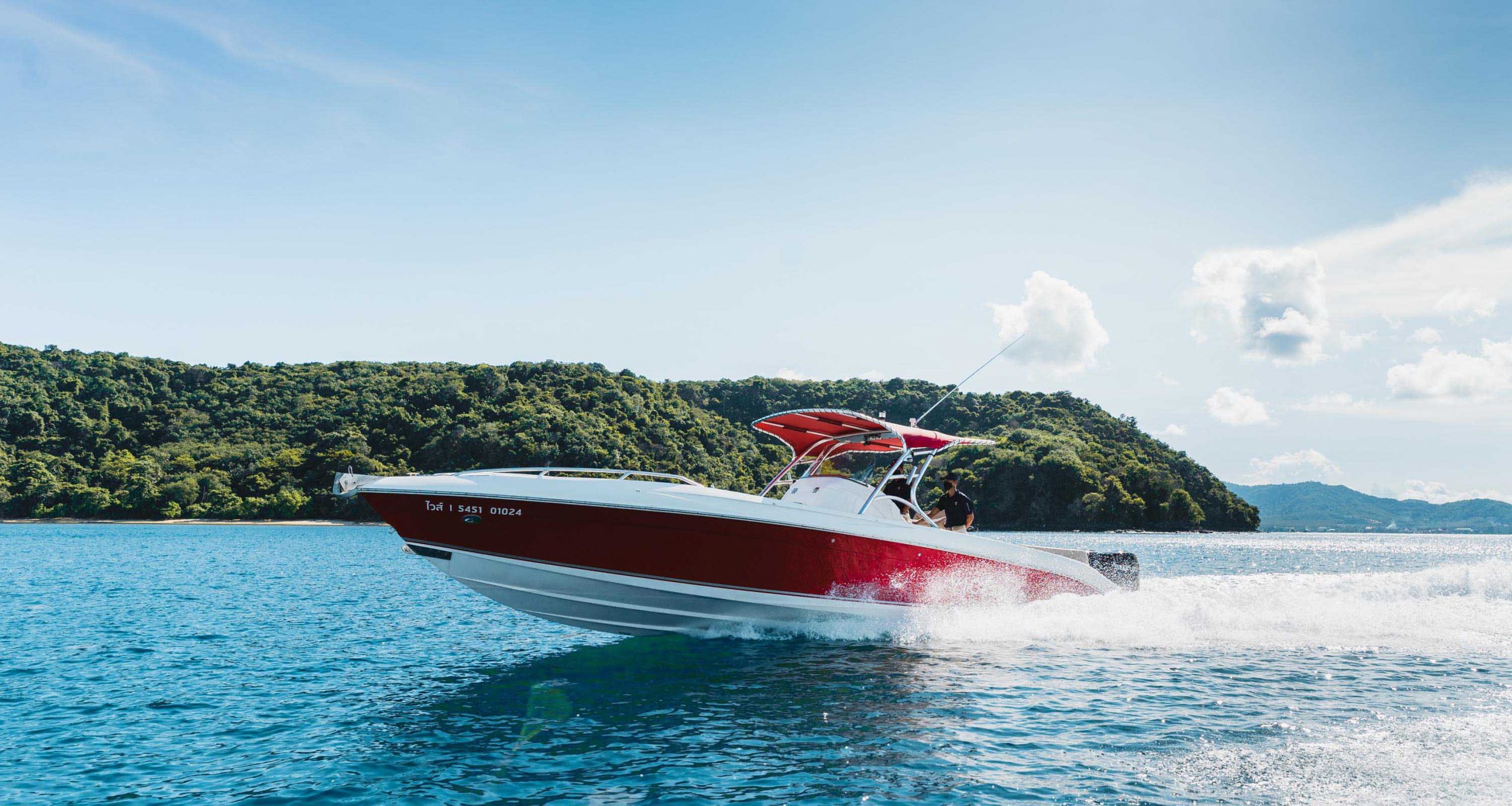 38ft Sport Speedboat - Jetski Tour Phuket - Jet Ski Tour Phuket